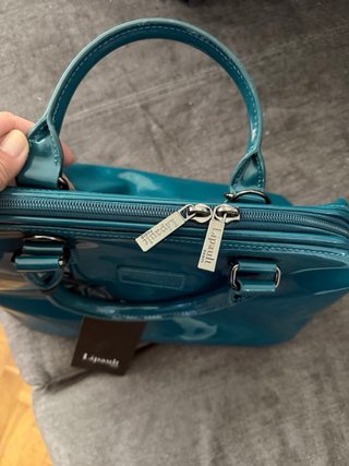 Bolso Lipault Paris charol verde