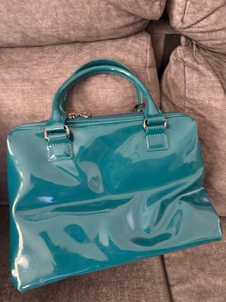 Bolso Lipault Paris charol verde