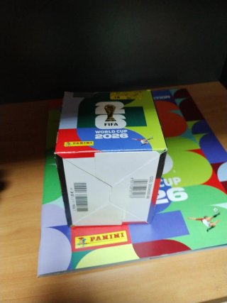 Caja 50 cromos Mundial 2026 y álbum Panini