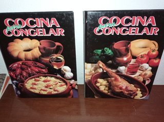 COCINA PARA CONGELAR , LOTE 2 LIBROS