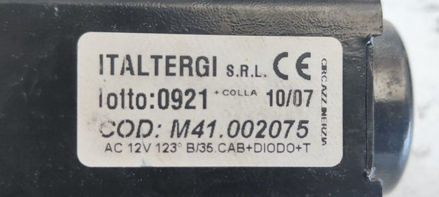 MOTOR LIMPIA TRASERO MICROCAR MC CAMPUS SX XY-SA