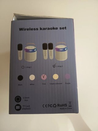 Karaoke Inalámbrico-Altavoz bluetooth