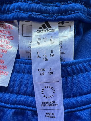 Pantalón corto CE Europa Adidas Azul