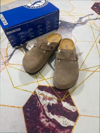 Zuecos Birkenstock Boston Talla 38 Marrones