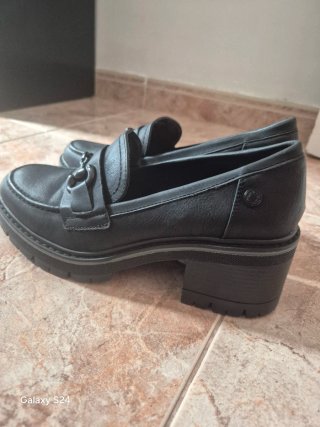 Mocasines Refresh Negros Mujer