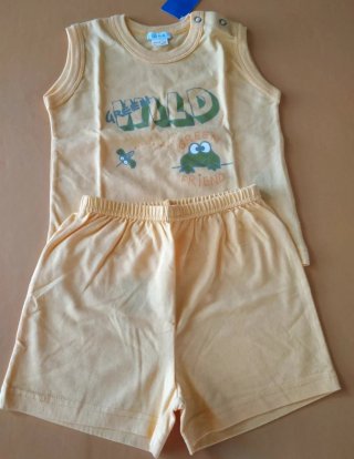 Iana T-shirt e pantaloncino 6/9 mesi