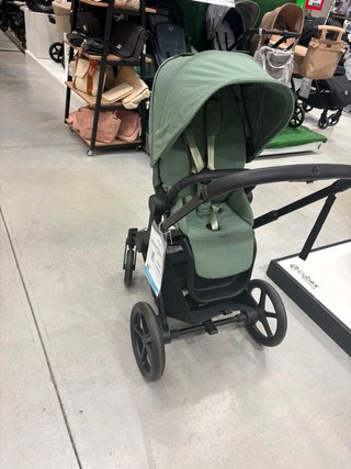 Carro bebé Cybex Priam verde 3 piezas