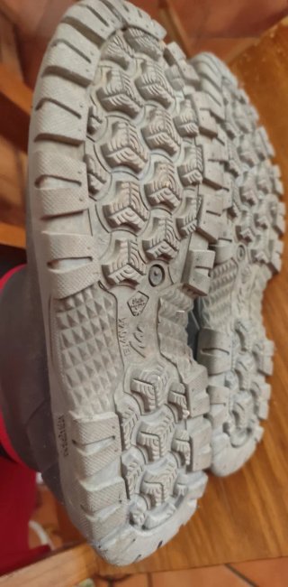 Botas de agua verdes y rojas Talla 40