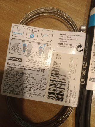 Cables de freno y cambio Btwin