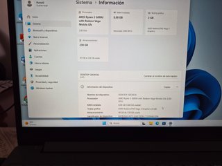 Lenovo V155-15API Portátil Negro/Gris