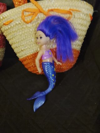2 Bolsas de playa con muñecas sirena
