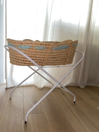 Patas para moisés de mimbre