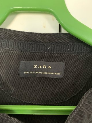 Polo Zara sin cuello