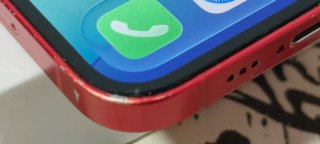 iPhone 12 128GB Rojo con raja  en la pantalla
