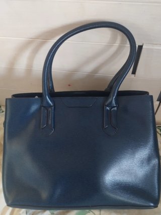 Bolso Ralph Lauren RLL Azul Marino y Dorado