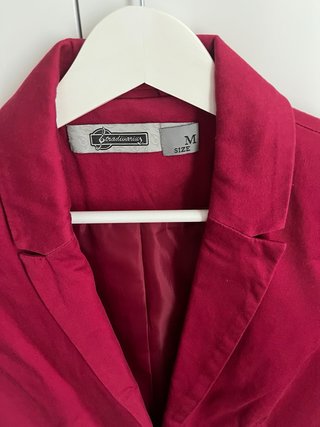 Chaqueta Stradivarius Frambuesa Talla M
