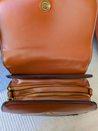 Lote 3 Bolsos Mujer Negro, Marrón, Rojo