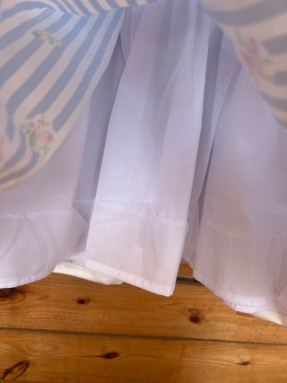Vestido niña rayas florales talla 10