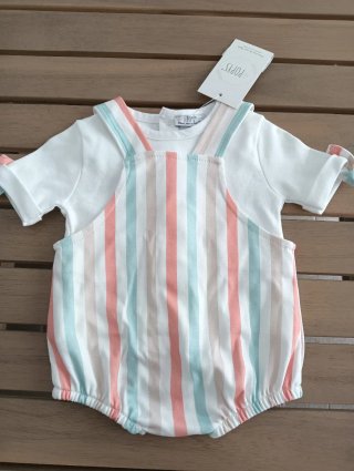 Conjunto bebé rayas