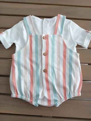 Conjunto bebé rayas
