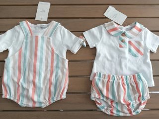 Conjunto bebé rayas