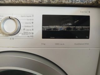 Lavadora Bosch Serie 6 9kg 1200rpm