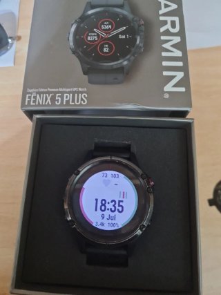 Garmin Fenix 5 Plus Zafiro