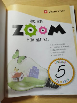 Medi natural, 5 Educació Primària Projecte Zoom