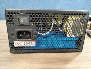 Fuente ATX 600W PowerLine Black600  ventilador 120