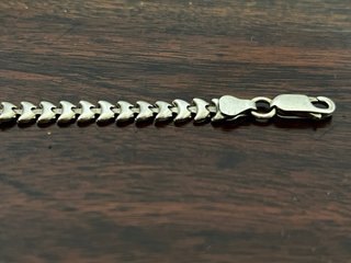 Pulsera Plata primera ley 925