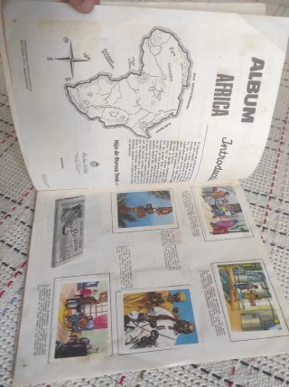 Álbum África. Chocolate Hijo de Marcos Tonda. 1969
