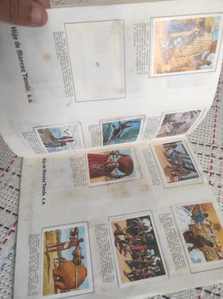 Álbum África. Chocolate Hijo de Marcos Tonda. 1969