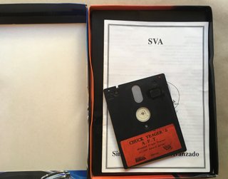 CHUCK YEAGER'S AFT - AMSTRAD CPC DISCO