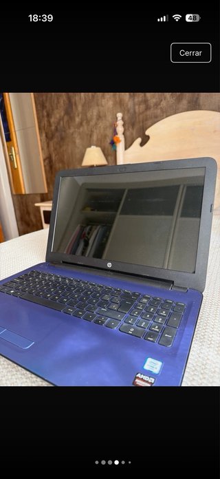 Portátil HP Azul Marino