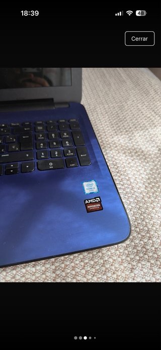 Portátil HP Azul Marino