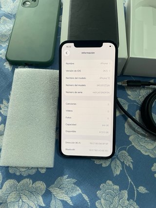 iPhone 12 Negro - Batería 89%