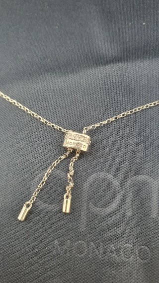 Pulsera APM Monaco Météorites Nácar Plata