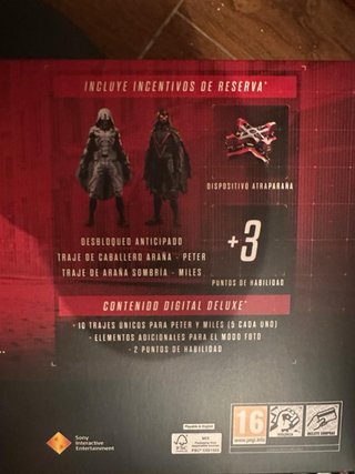 Spider-Man 2  Edición deluxe , contenido digital