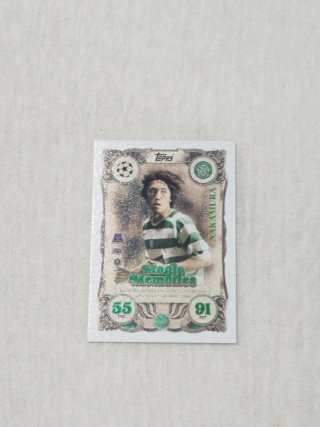 2Cartas Fútbol Topps Magic Memories Nakamura Rodri