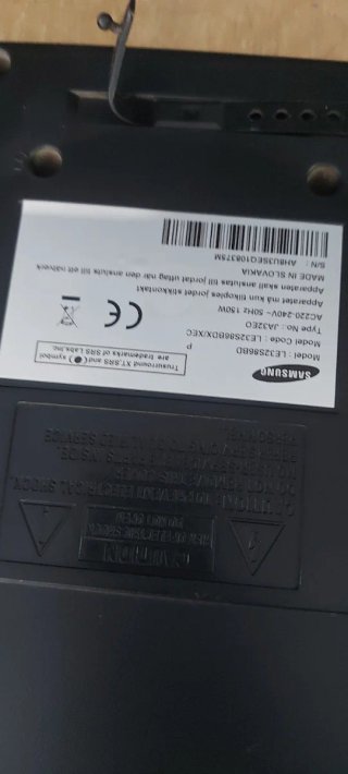 Televisión Samsung Negra 32'