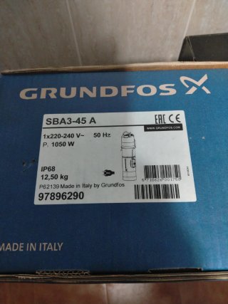 Bomba Grundfos SBA3-45 A Nueva