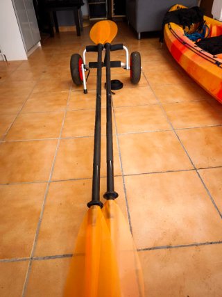 Kayak 2 personas naranja
