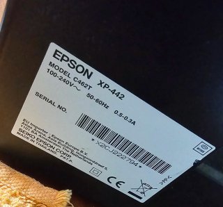 Impresora Epson XP-442 Multifunción WiFi