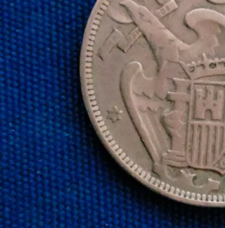 Moneda de 50 pts Franco Caudillo España 1957 *58