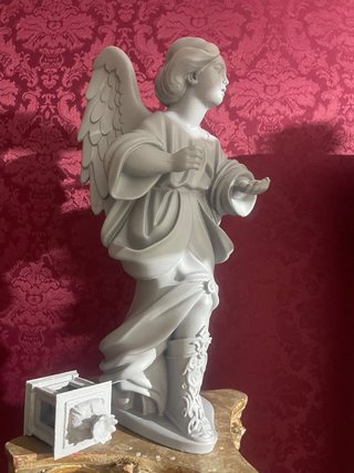 Figuras de ángeles 3D para pintar