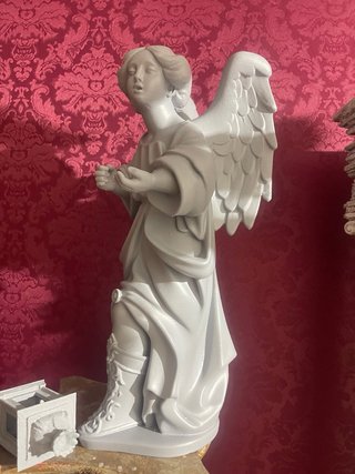 Figuras de ángeles 3D para pintar