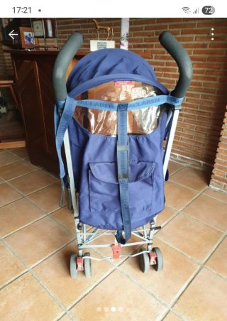Silla de paseo Maclaren azul y verde