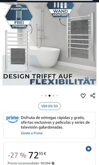 ProfiCare Calentador de Toallas electrico