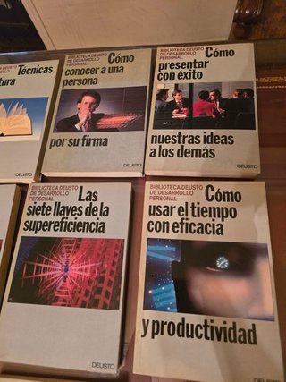 7 libros Deusto desarrollo personal
