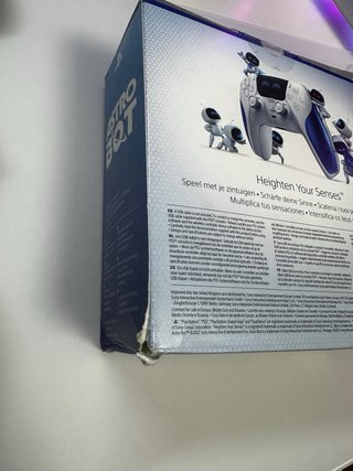 Mando PlayStation DualSense Astro Bot + soporte